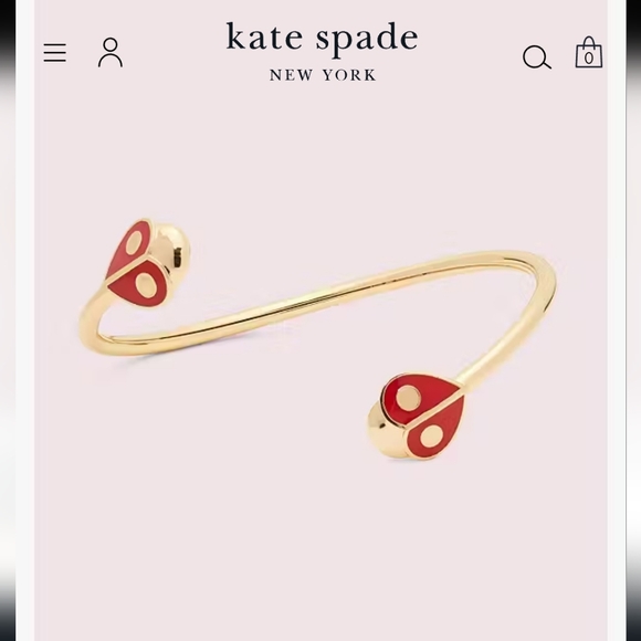 Kate Spade Party Ladybug Flex Cuff - Picture 4 of 7